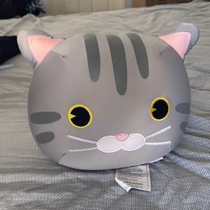 Grey Cat Kitty Bean Bag Ball Stuffed Plushie Cute Kawaii Little Tokyo
